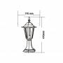 BASTENSKA LAMPA M2002-S CRNA