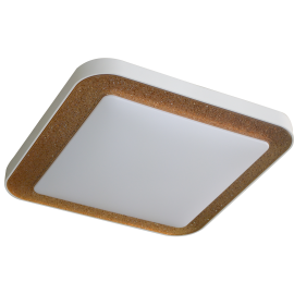 M205418 2x36W transparentno šampanj-zlatna+opal LED SMD 3000~6500K 515x515mm plafonjera sa daljinskim Mitea Lighting