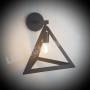 ZIDNA LAMPA LV2034  TROUGAO VINTAGE