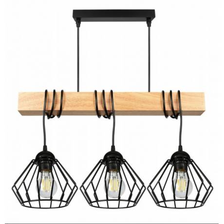 LM2366 luster visilica 3xe27 greda