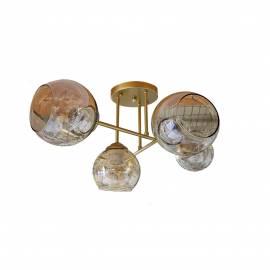 LM2369 LUster plafonjera 5xe27 gold