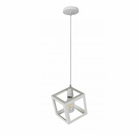 LV2032w Luster visilica kocka 1Xe27