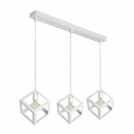Lv2050w luster visilica 3xe27 kocka