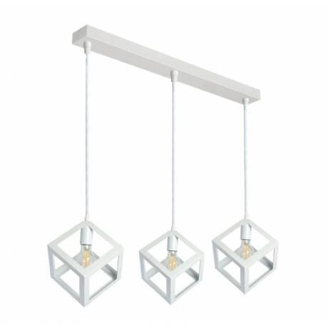 Lv2050w luster visilica 3xe27 kocka