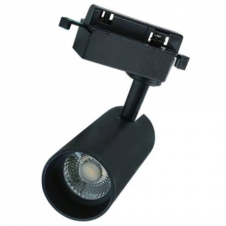 M203731 C 20W 4000K LED COB crni šinski reflektor