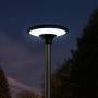 M453101-S 3CCT solarna parkovska lampa LED sa senzorom ALL IN ONE CRNA 1400lm 3000~6500K IP65 sa daljinskim Mitea Lighting