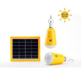M702003 2x2W 6500K LED sijalica solarni panel 3W IP65  power bank Mitea Lighting