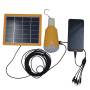 M702003 2x2W 6500K LED sijalica solarni panel 3W IP65  power bank Mitea Lighting