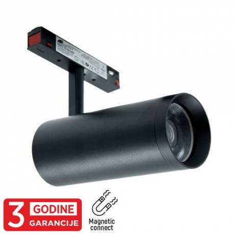 M204030-120 4000K 12W 48V LED magnetna spot svetiljka 24° 140x50x110mm 3Y Mitea Lighting
